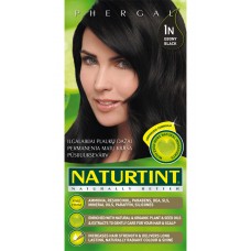 „Naturally Better“ ilgalaikiai plaukų dažai be amoniako, EBONY BLACK 1N (165ml)